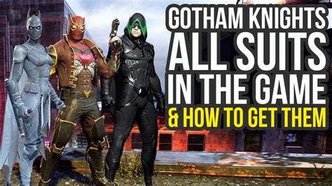 Gotham Knights: All Suits And How To Get Them .